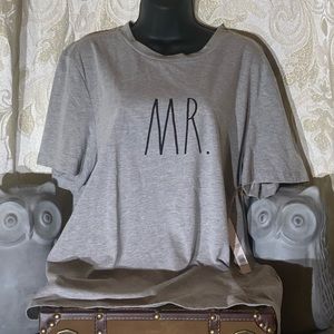 Rae Dunn "MR" T-Shirt